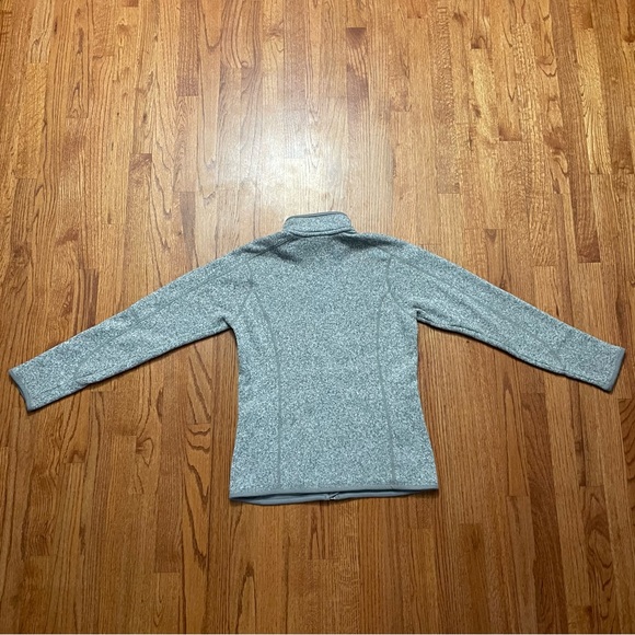 Patagonia Better Sweater Fleece Full Zip Jacket in Birch Grey White size M - Picture 8 of 16